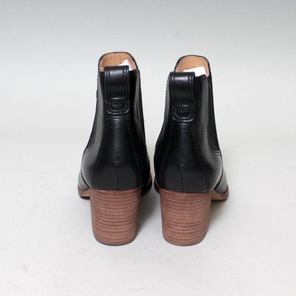 Madewell Black Leather Ankle Booties - Picture 7 of 10